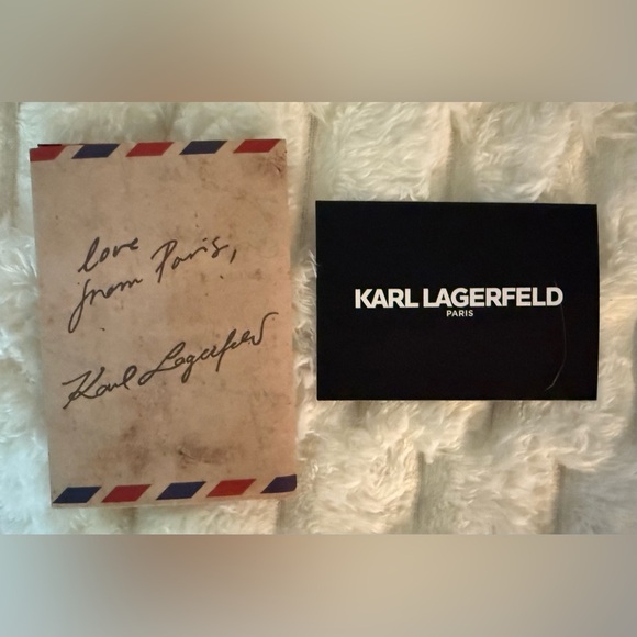 Karl Lagerfeld Paris Maybelle Tote Bag White Gold Chain Charm NWOT - Picture 10 of 11